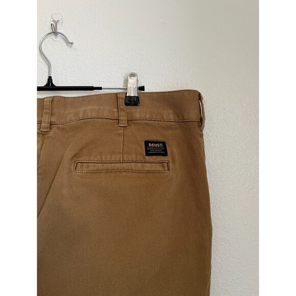 Deus ex Machina Men's Cropped Xavier Pant in Tan Brown Size 38 - Picture 4 of 6